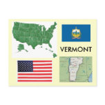 Vermont, USA postcards