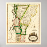 VermontPanoramic MapVermont 2 posters