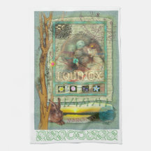 Vernal Equinox Kitchen Towel
