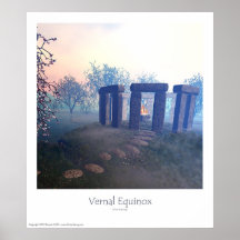 vernal equinox - rites of spring poster