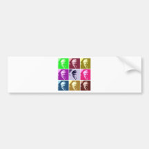Verne PopArt Bumper Stickers