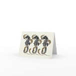 Verneuil Art Nouveau Seahorse Note Cards