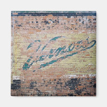 Vernors ghost ad refrigerator magnet