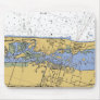 Vero Beach Nautical Harbor Chart mousepad