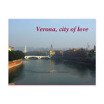 Verona, city of Love Postcard
