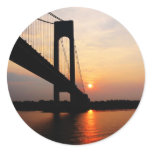 Verrazano Bridge at Dawn stickers
