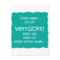 Verrückt! Postkarten