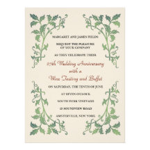 Versailles Vines Invitation