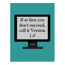 Version 1.0 Postcard