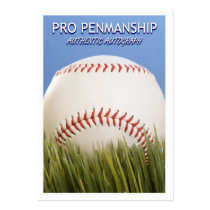 Vertical Blank Signature Card Business Cards