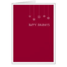 Vertical greeting card