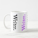 Vertical Reversal Colorsplash Writer. Mugs