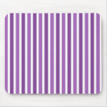 Vertical Stripes Mousepad, Purple