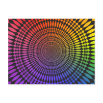 Vertigo: Abstract Design: Post Card