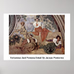 Vertumnus And Pomona Detail By Jacopo Pontormo Posters