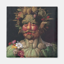Vertumnus - Giuseppe Arcimboldo Fridge Magnet
