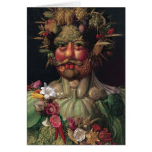 Vertumnus - Giuseppe Arcimboldo Greeting Card