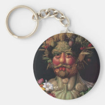 Vertumnus - Giuseppe Arcimboldo Key Chains