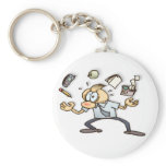 Very Busy keychains
