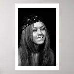 Very Cute White Girl Gangsta Chick posters
