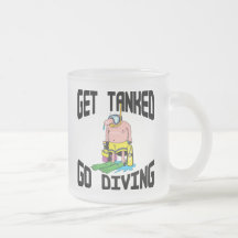 Very Funny SCUBA Diving Coffee Mugs