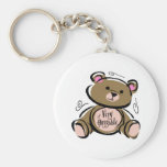 Very Huggable Teddy Bear Key Chain