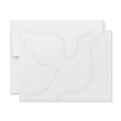 Very Light Blue Peace Dove Invite by chmayer