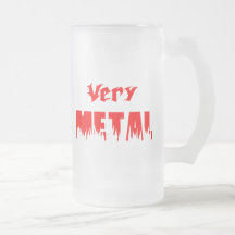 Very Metal (red) Coffee Mugs