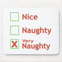 Very Naughty Mousepad