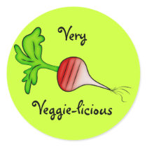 Very Veggie Vegetable Radish Art