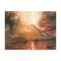 Vesuvius Erupting postcards
