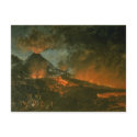 Vesuvius Erupting postcards