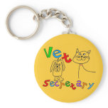 Vet Secretary Gifts, Veterinary Office Secretary keychains