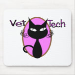 Vet Tech Gifts  "Adorable Cat Design" mousepads