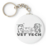 Vet Tech keychains