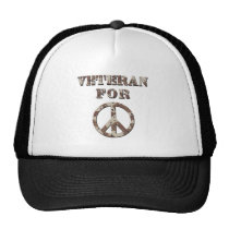 Veteran For Peace hats