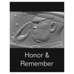 Veteran Hero Honour Salute Flyer Template