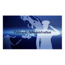 Veterans Administration Business Cards