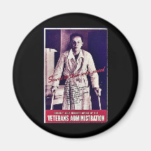 Veterans Administration Fridge Magnet
