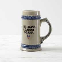 Veterans against Obama Mugs