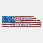 Veterans for Obama Bumper Sticker