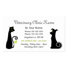 Veterinarian Business Card