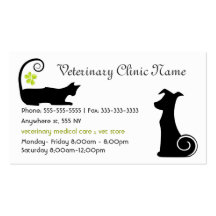 Veterinarian Business Card