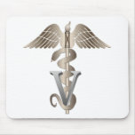 Veterinarian Caduceus Mousepad