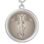 Veterinarian Caduceus Necklaces