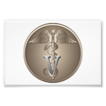 Veterinarian Caduceus Photograph