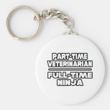 Veterinarian...Ninja Key Chains