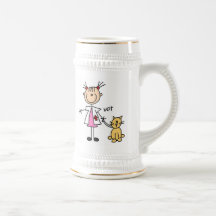 Veterinarian Stick Figure Mug