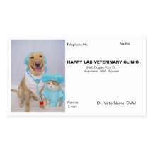 Veterinarian's Business Card