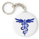 veterinary logo 4 keychains